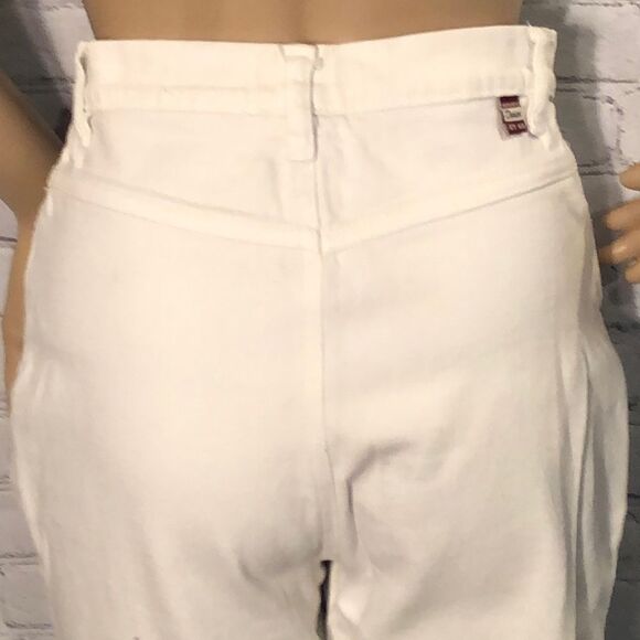 Route 66 Stretch Fit White Cropped Jeans 7… - Picture 6 of 11